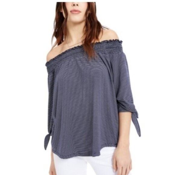 Maison Jules Off-The-Shoulder Top - Picture 1 of 6